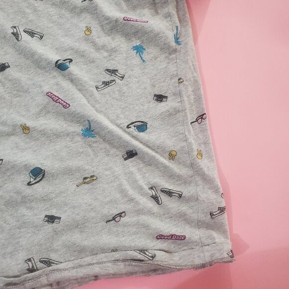 🌴 Aeropostale Summer Palm Tree Vans Peace Short Sleeve T-Shirt 🌴 - Picture 5 of 12